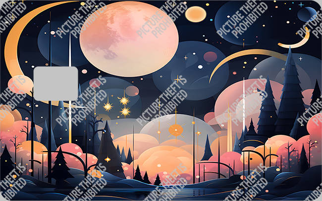 Bank  Card Sticker-BC-2296